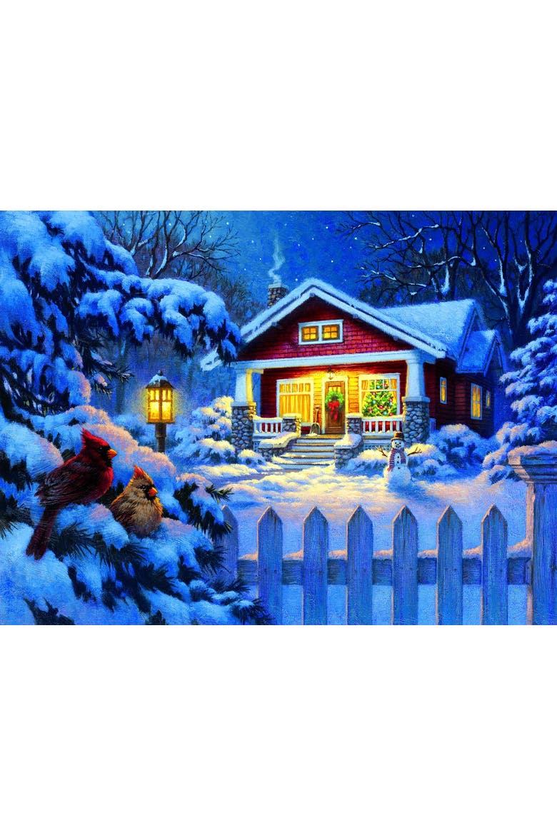 Christmas Bungalow 1000 piece Jigsaw Puzzle for Adults, Alternate, color, Multicolor