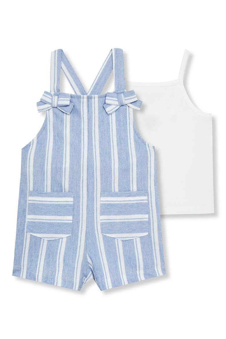 Shortalls & Tank Set, Main, color, BLUE