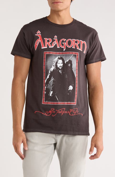 Lord of the Rings Fellowship Cotton Graphic T-Shirt