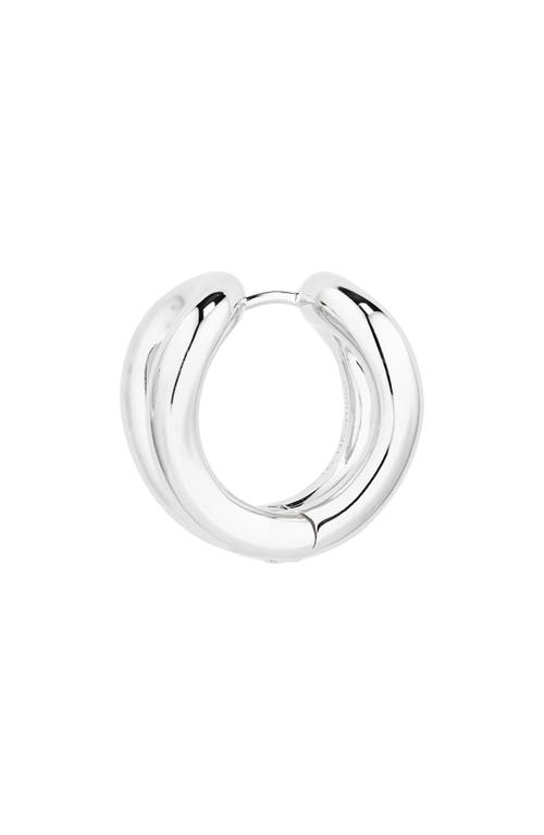 Lie Studio Lié Studio The Steffie Earrings In Silver
