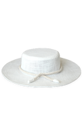 BRUNNA.CO The Loretta Linen Jute Hat