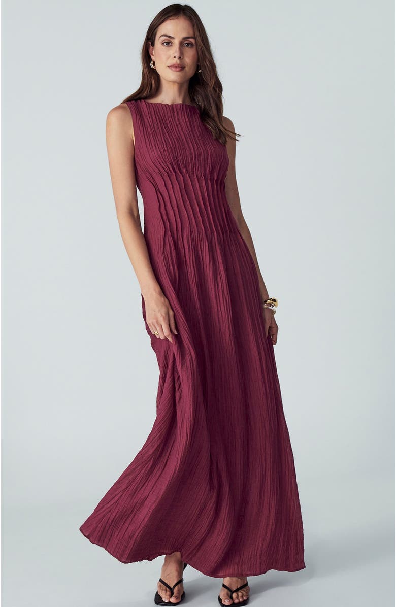WILLA Palamino Maxi, Alternate, color, Burgundy