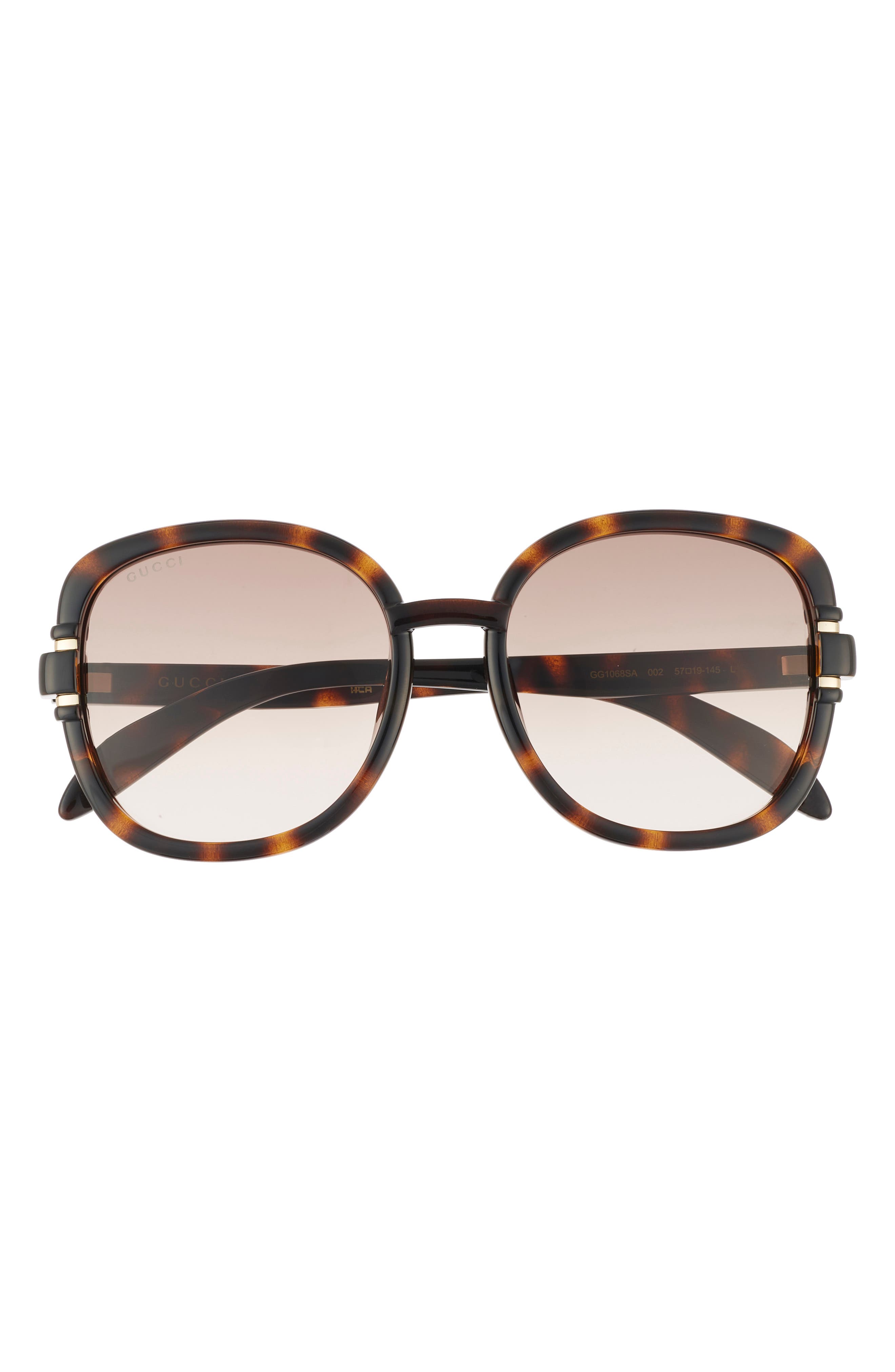 Gucci 57mm Square Sunglasses