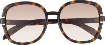 57mm Square Sunglasses