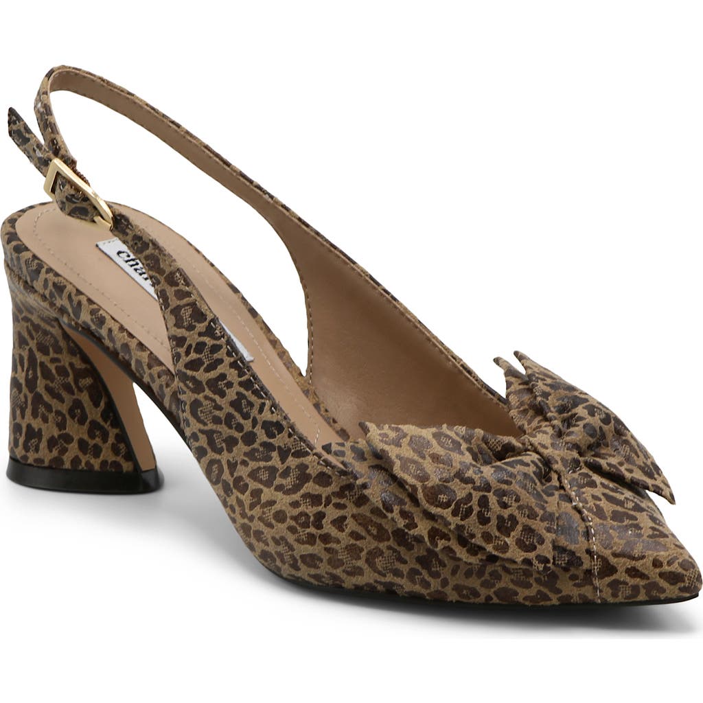Charles David Antella Faux Leather Slingback Pump In Multi