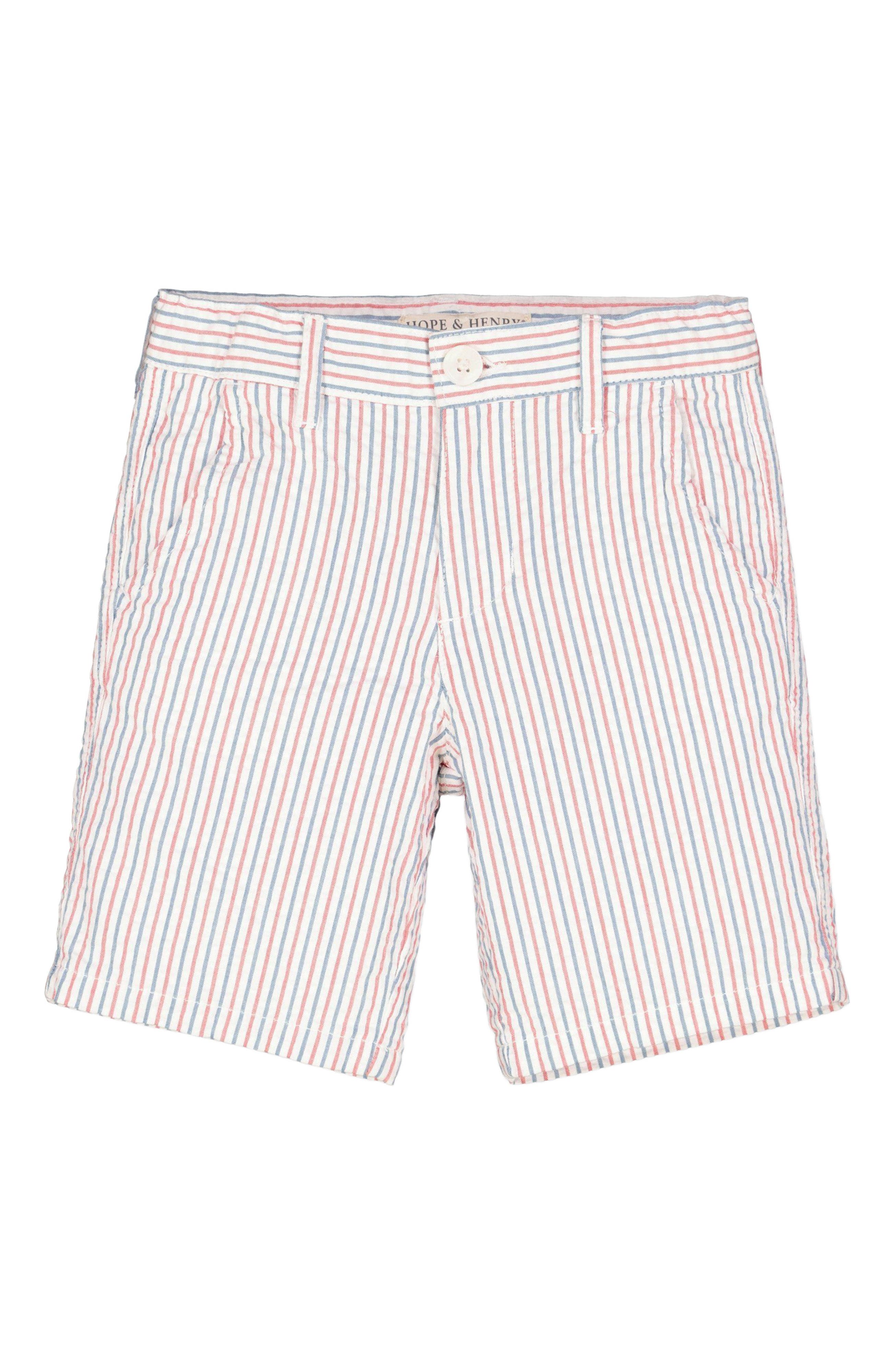 selected Red and Blue Seersucker
