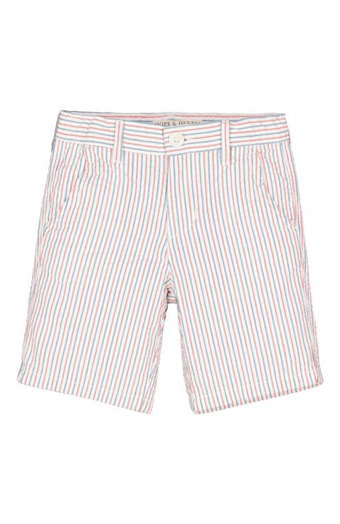 Baby Boys' Organic Seersucker Short, Infant