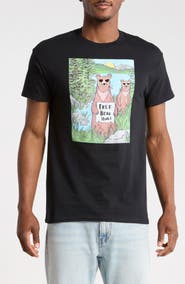 RIOT SOCIETY Free Bear Hugs Graphic T-sHIRT