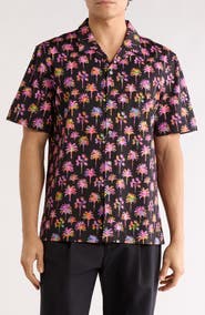 Bugatchi Cole OoohCotton® Short Sleeve Shirt