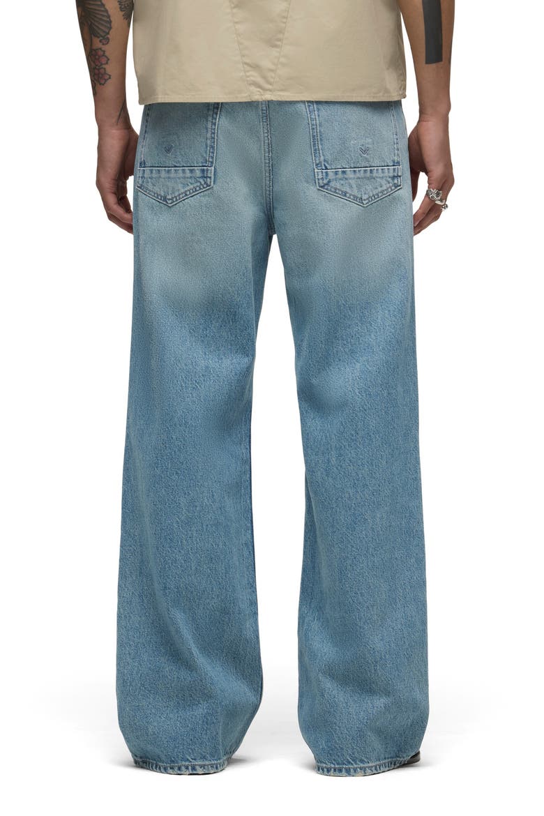 Luca Wide Leg Jeans, Alternate, color, DURHAM