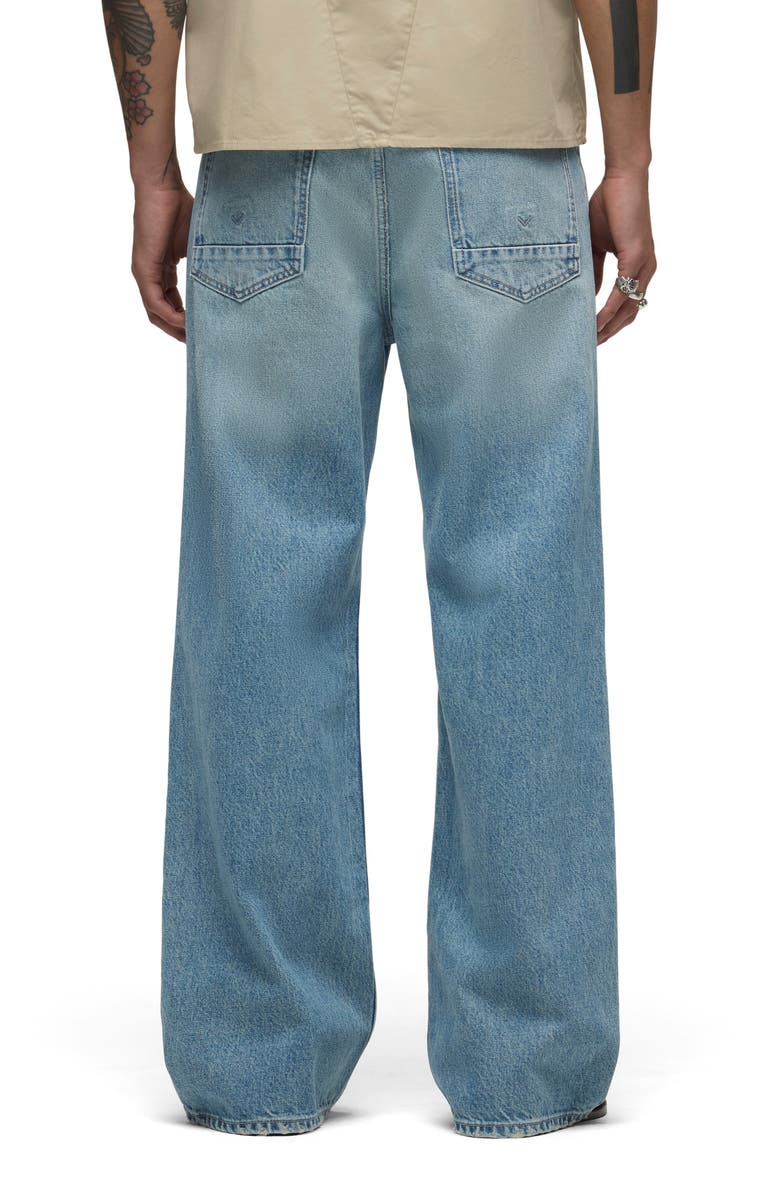 Hudson Jeans Luca Wide Leg Jeans, Alternate, color, 
