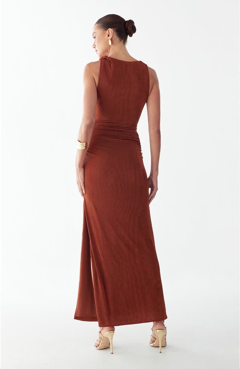 BWLDR Drew Maxi Dress, Alternate, color, Copper