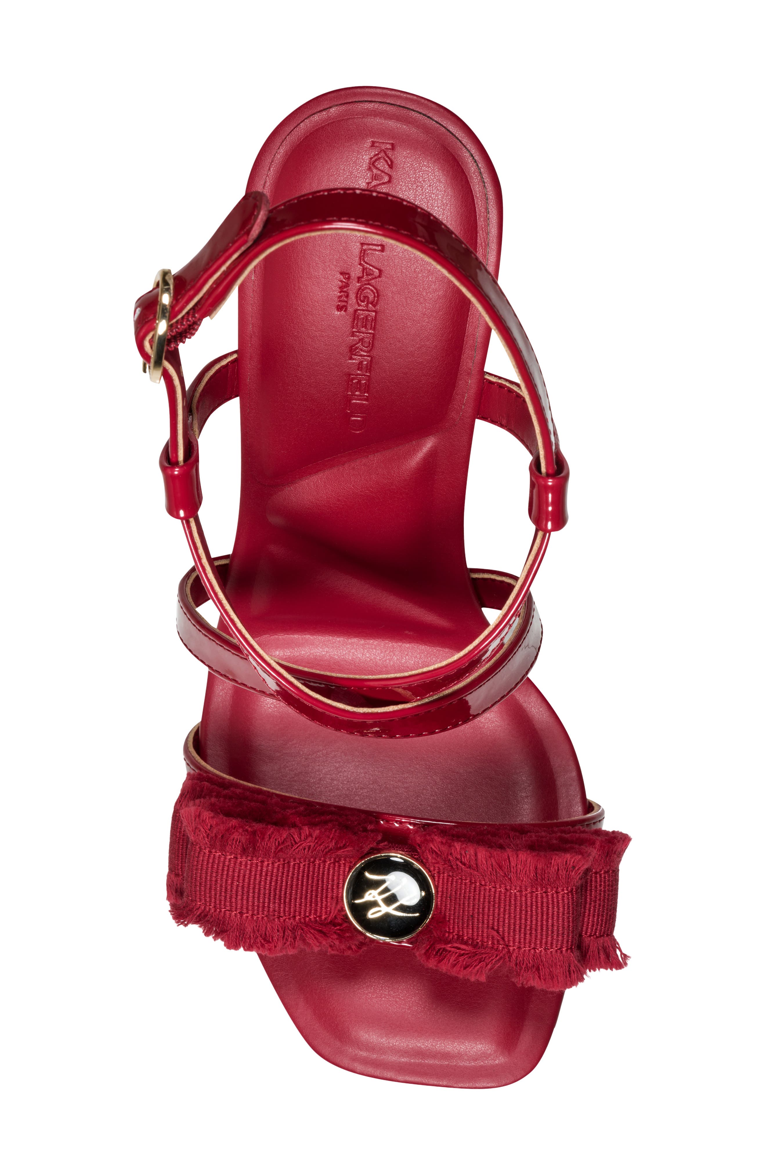 Currin Strappy Sandal, Alternate, color, POPPY RED