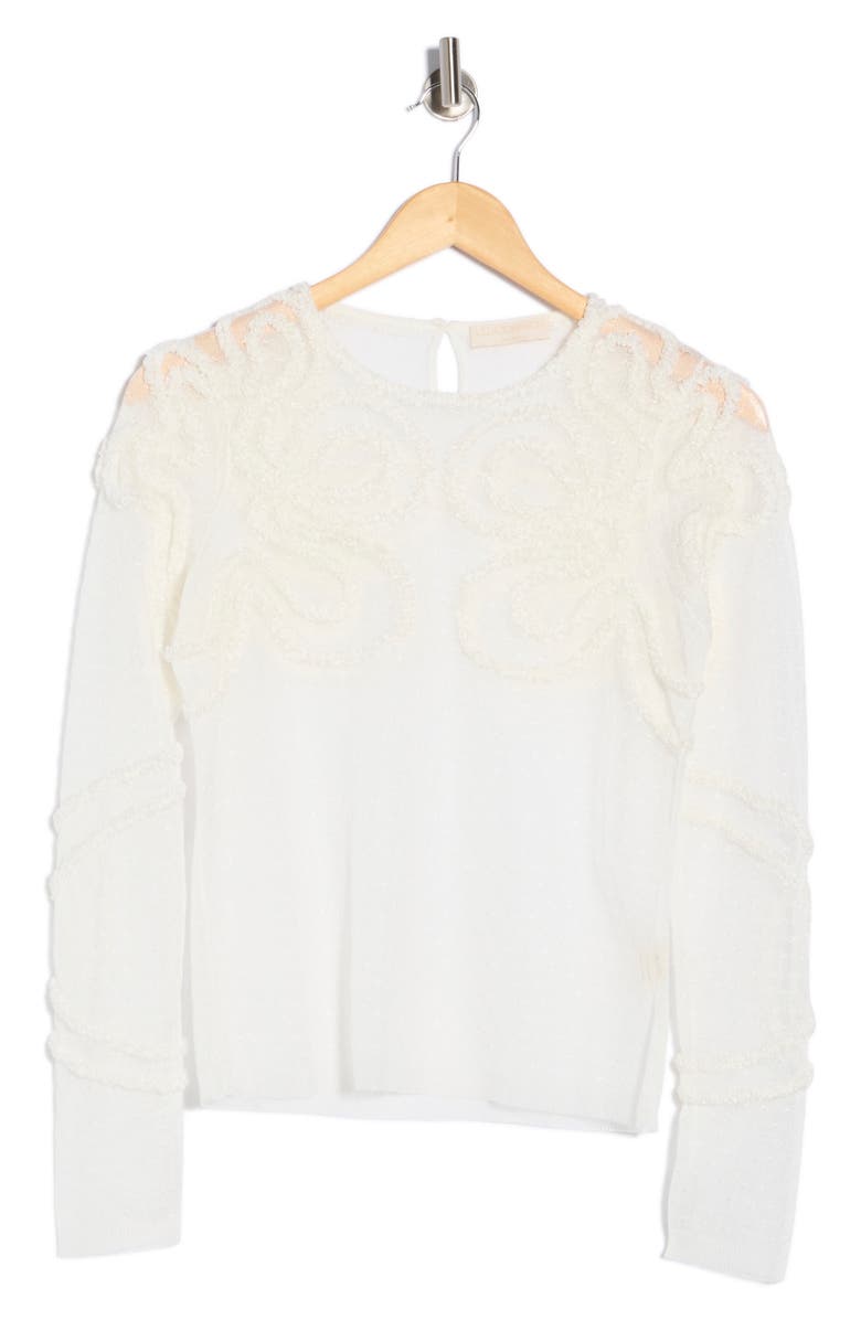 Ulla Johnson Carys Sheer Top, Alternate, color,