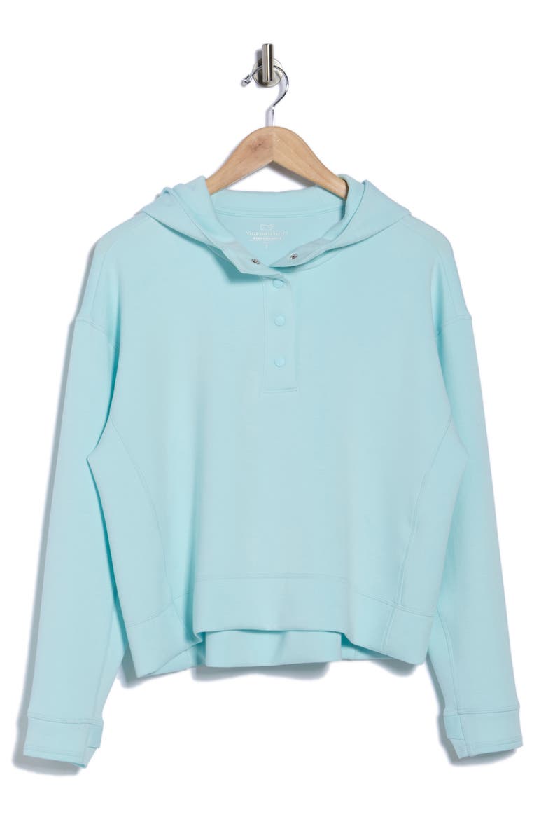 vineyard vines Snap Half Hoodie, Alternate, color, 