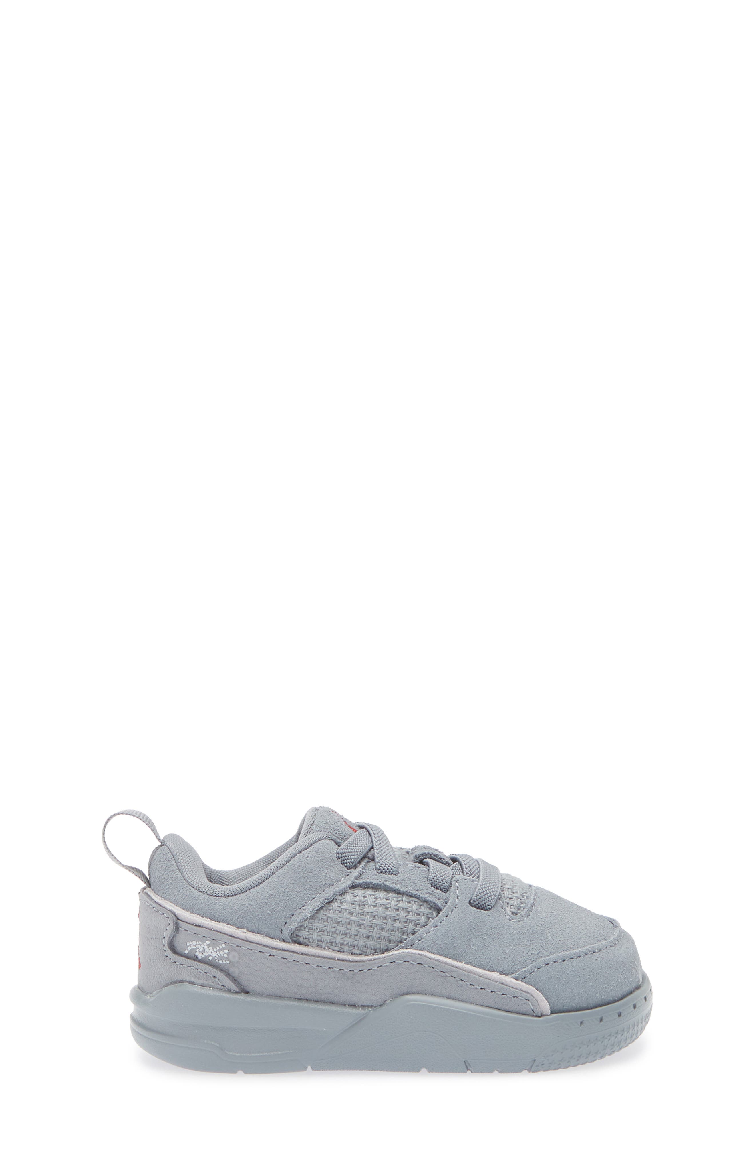 Nike Jordan Flight Sneaker, Alternate, color, Cool Grey/ Red/ Wolf Grey