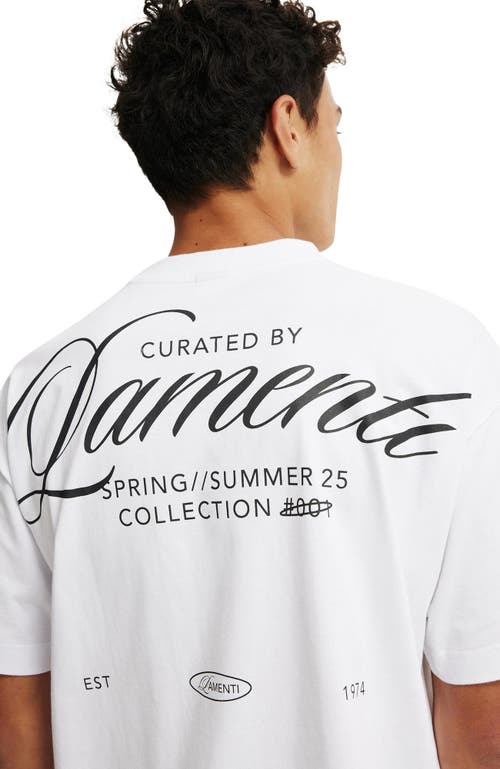 COTTON ON COTTON ON BOX FIT TEXT T-SHIRT