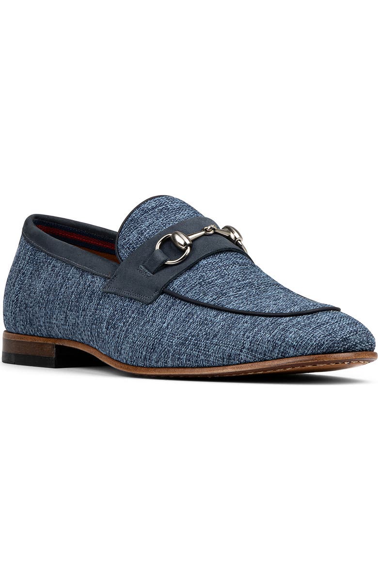 Donald Pliner Ted Bit Loafer, Main, color, Blue/ Blue