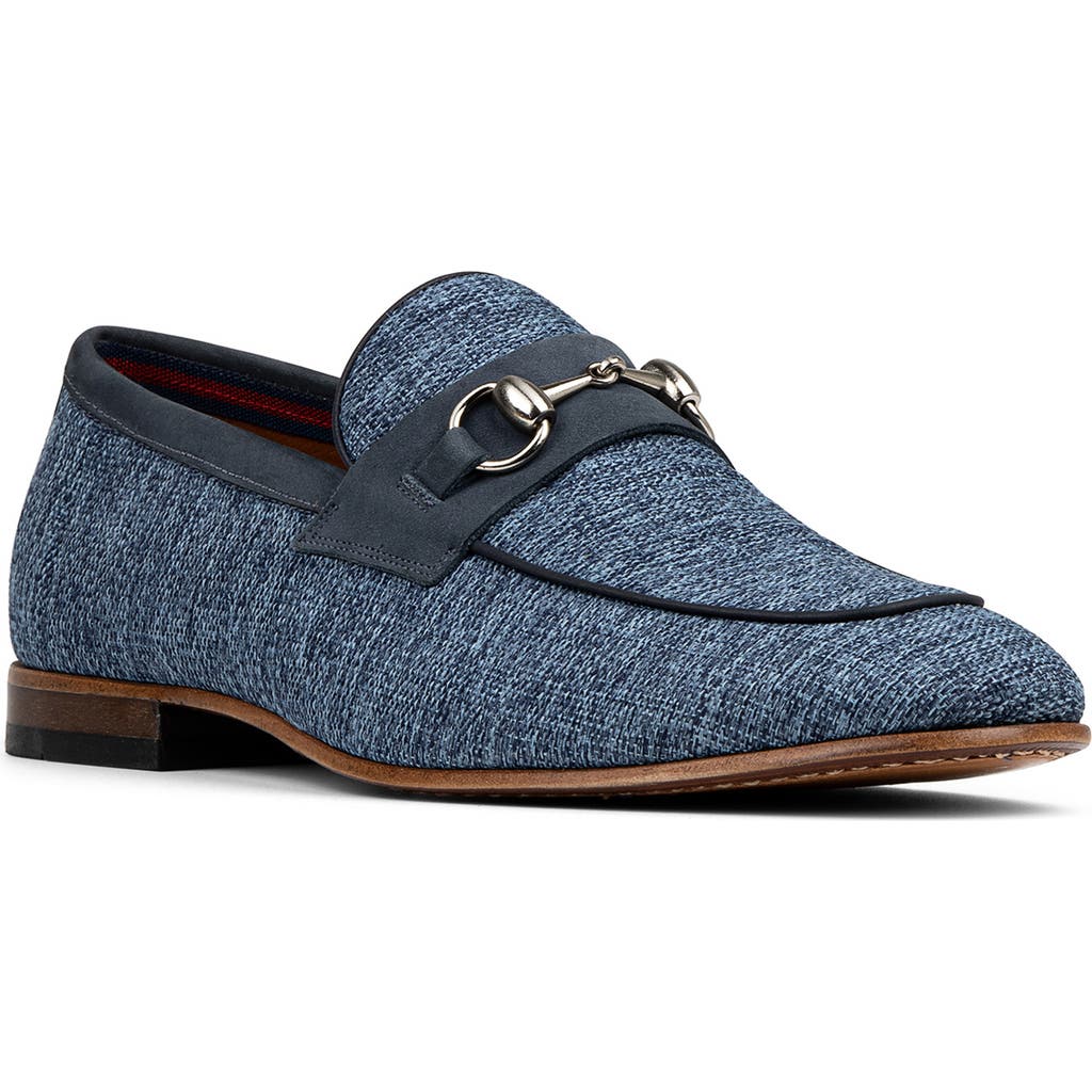 Donald Pliner Ted Bit Loafer In Blue/blue