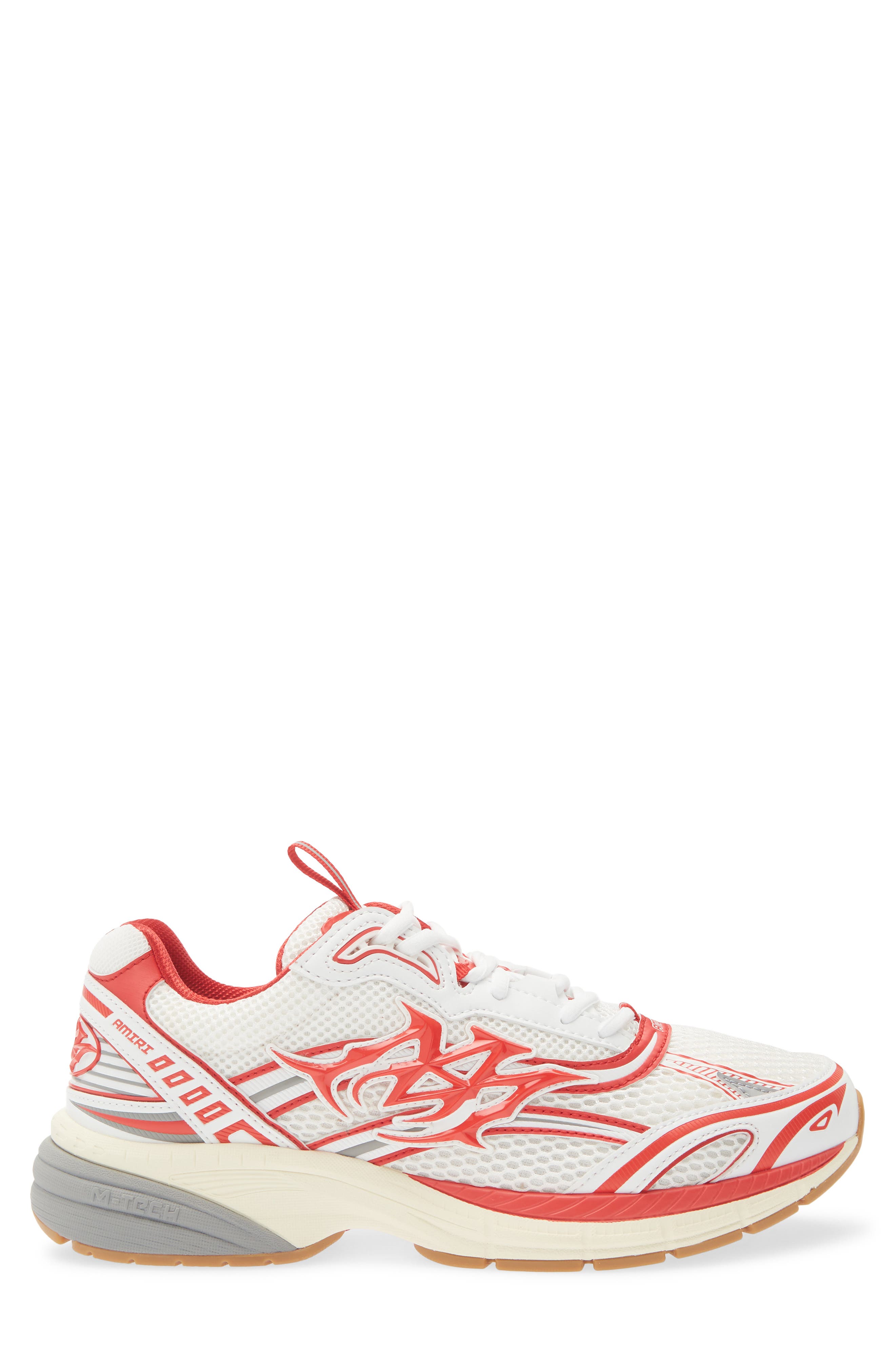 M-Tech Sneaker, Alternate, color, WHITE RED