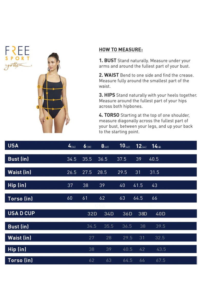 Free Sport by Gottex Fast Track Solid High Neck bra swim top, Alternate, color, 