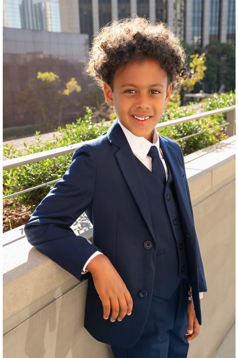Kids' Knox 5-Piece Suit Set, Alternate, color, NAVY