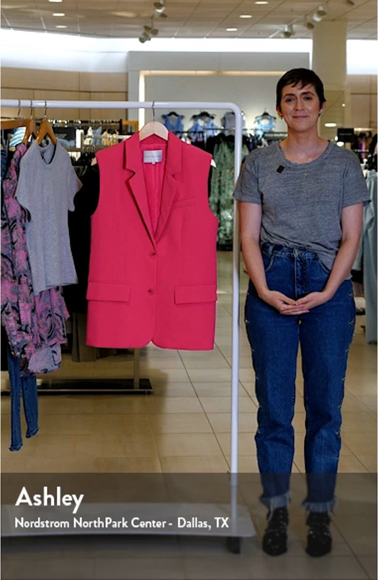 Oversize Blazer Vest, sales video thumbnail
