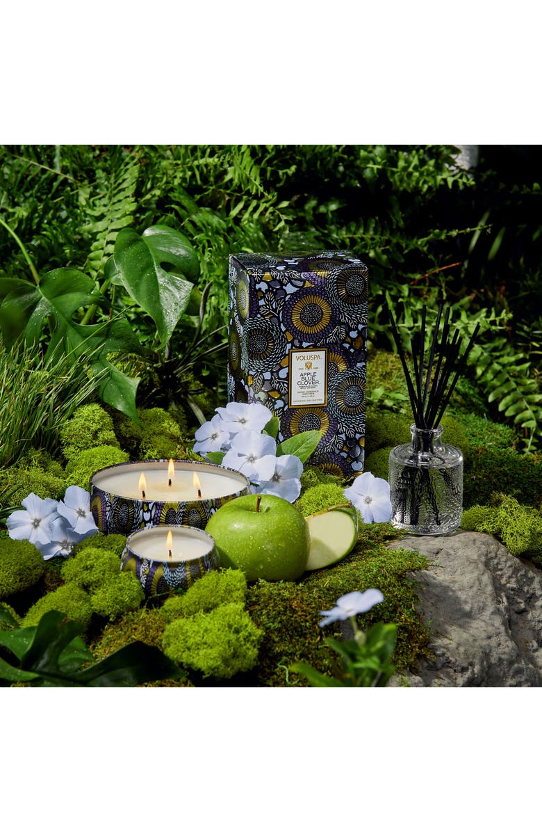 Voluspa Apple Blue Clover Fragrance Oil Reed Diffuser, Alternate, color,