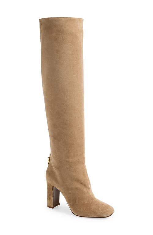 Dolce & Gabbana Dolce&gabbana Jackie Over The Knee Boot In Neutral
