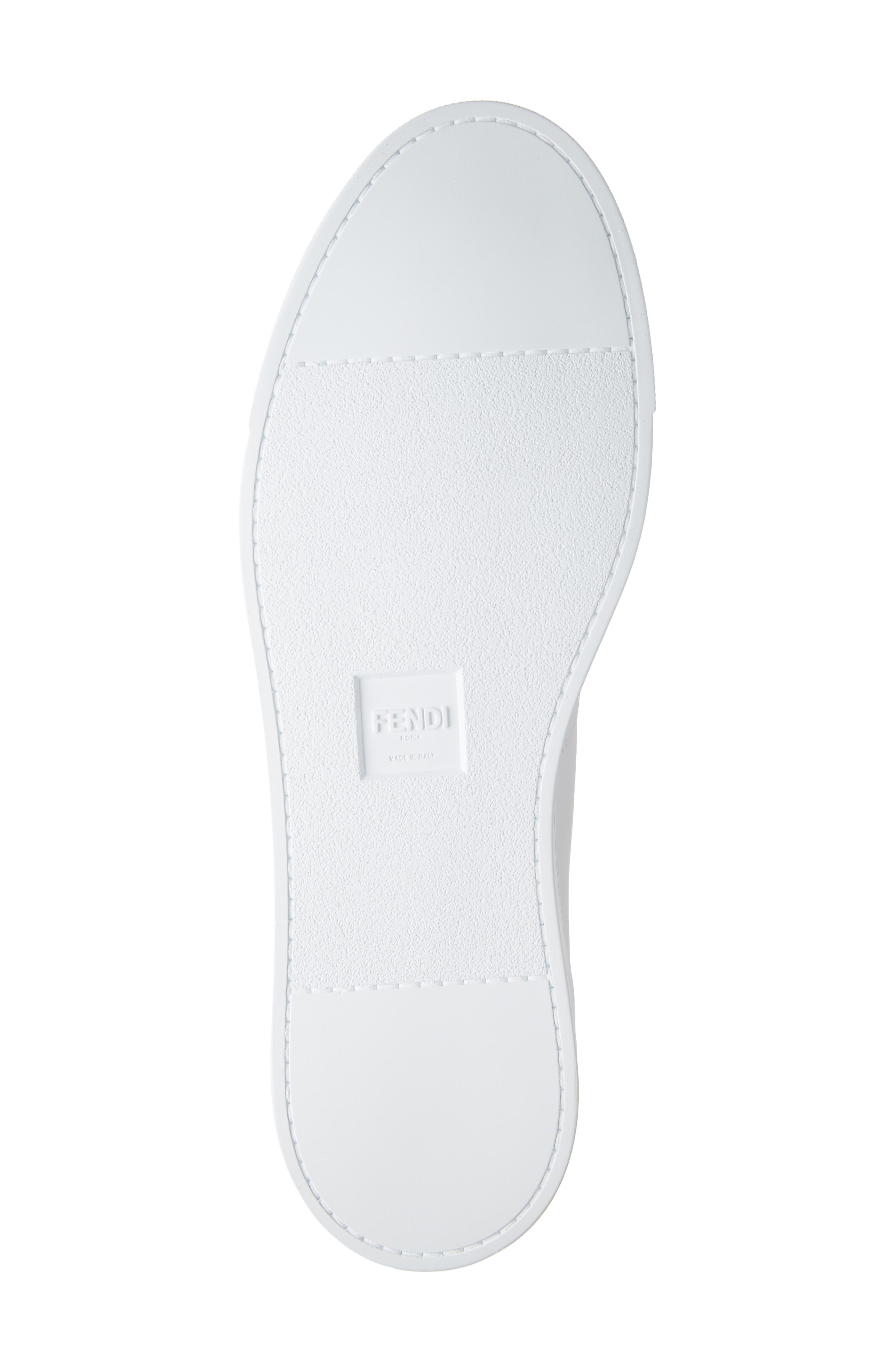 Fendi FF Logo Low Top Sneaker, Alternate, color, 