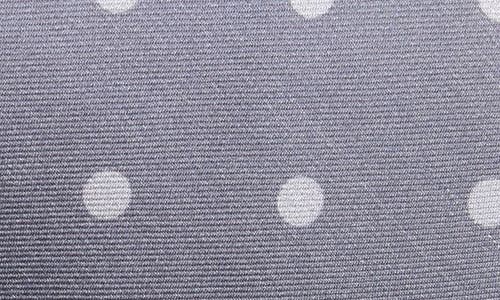 Clifton Wilson Polka Dot Silk Tie In Gray