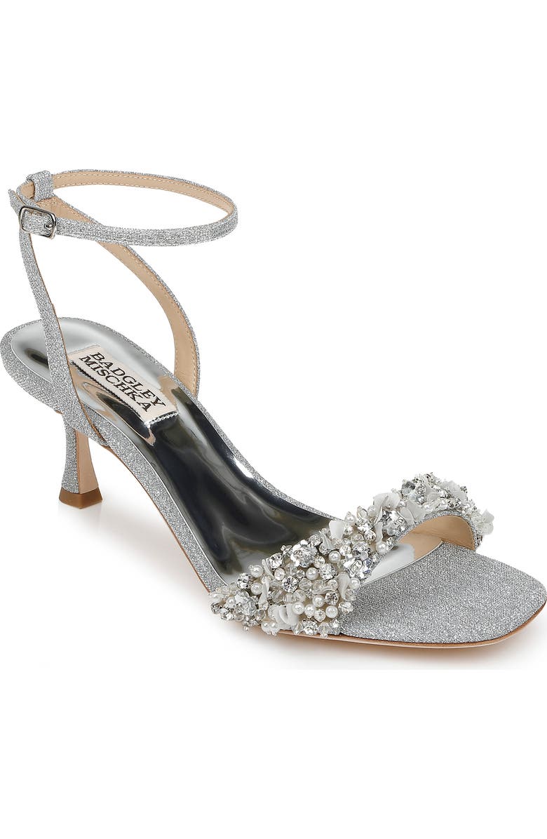 Badgley Mischka Collection Telissa Ankle Strap Sandal, Main, color,