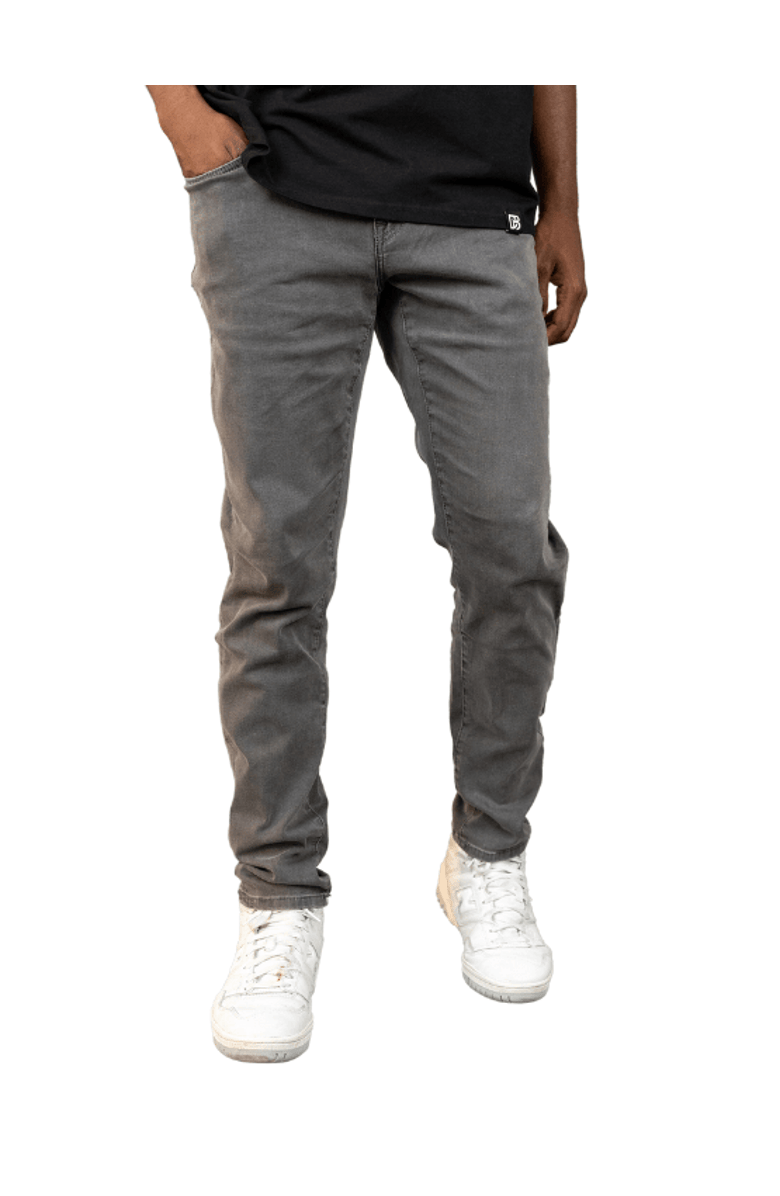 Dapper Boi Slim Dark Grey Jeans, Main, color, 