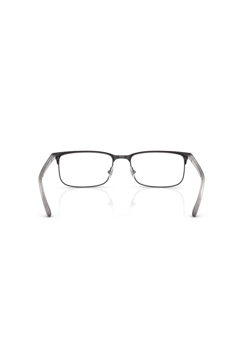 55mm Rectangle optical glasses, Alternate, color, Grey