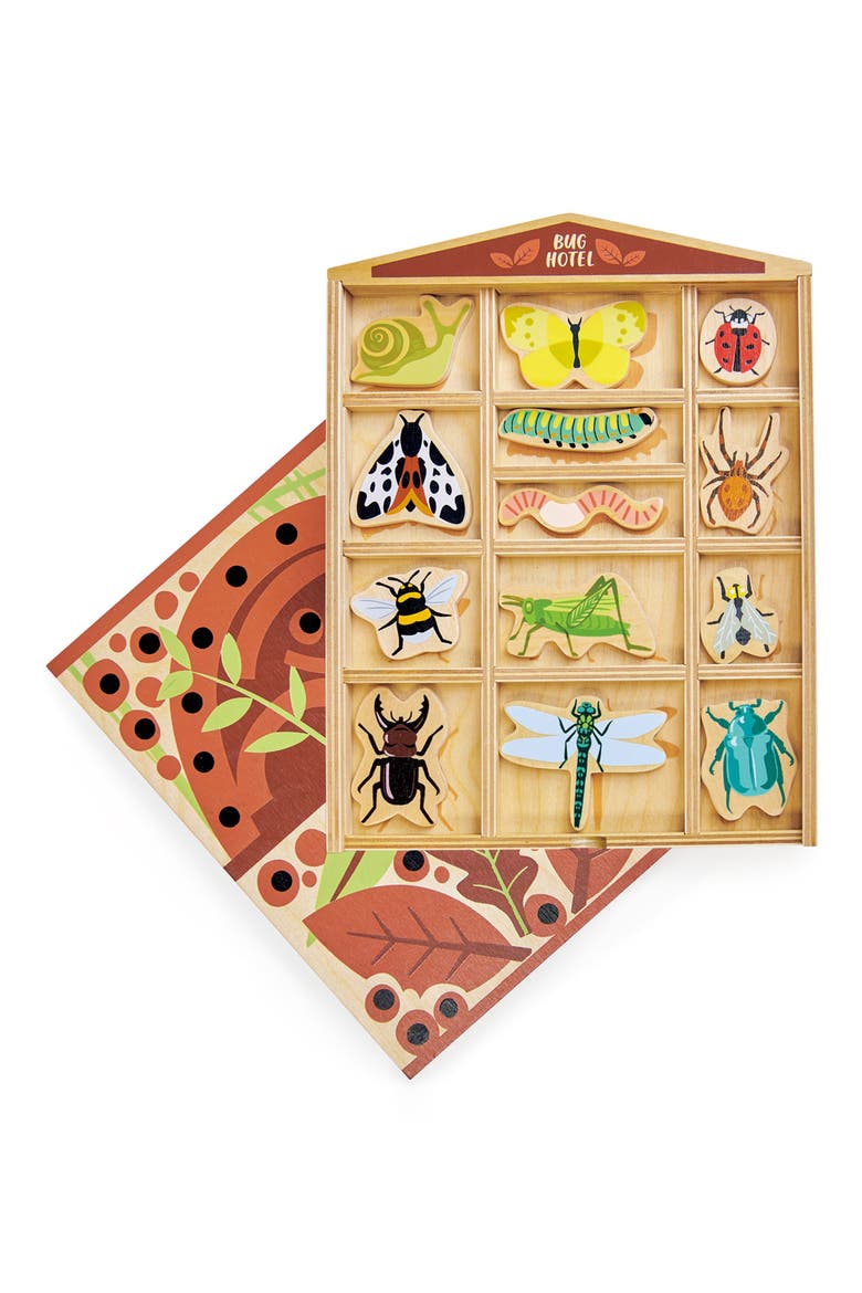 The Bug Hotel Wooden Playset, Main, color, MULTI