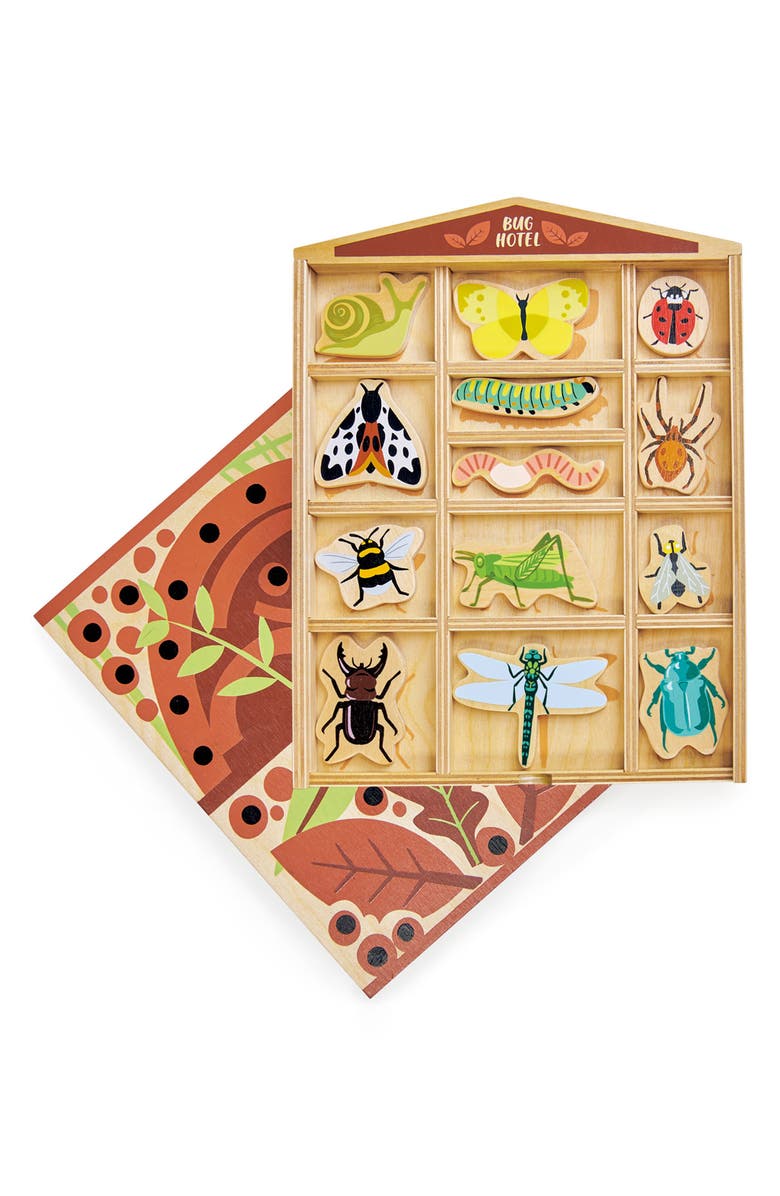 Tender Leaf Toys The Bug Hotel Wooden Playset, Main, color, Multi