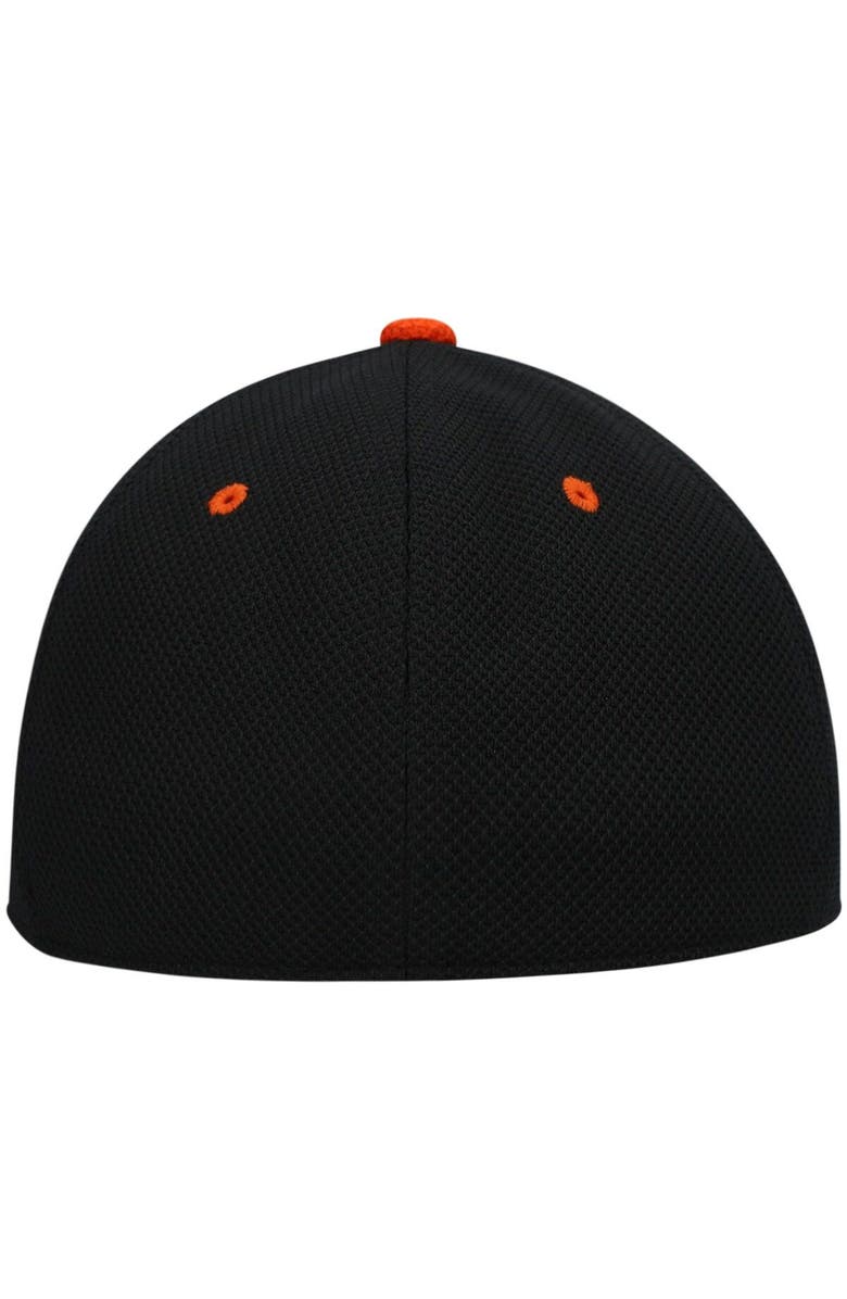 adidas Men's adidas Black Miami Hurricanes On-Field Baseball Fitted Hat, Alternate, color, Black