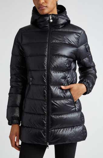 Moncler Moka Water Resistant Long Hooded Down Puffer Parka Moncler Moka Water Resistant Long Hooded Down Puffer Parka