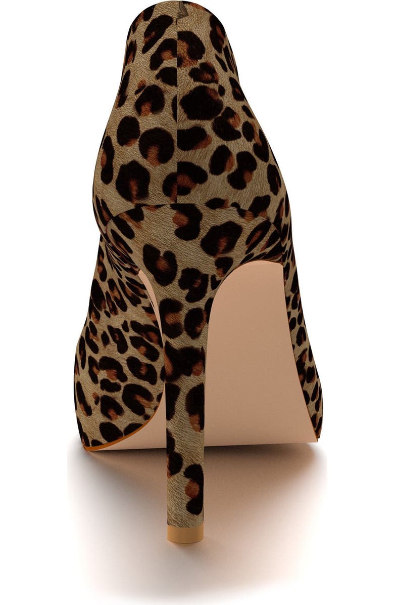 Shoes of Prey Genuine Calf Hair Pointy Toe Pump, Alternate, color,