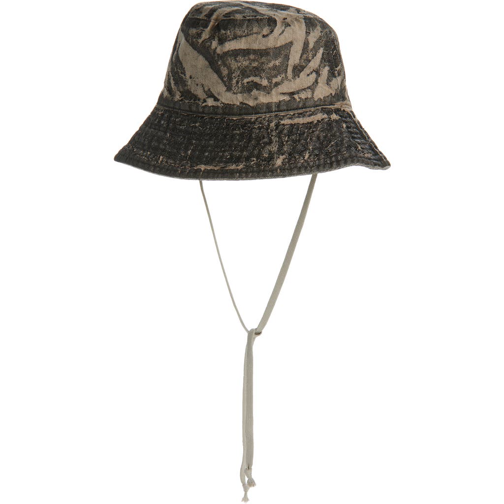 Rick Owens Drkshdw Gilligan Cotton Poplin Bucket Hat In Multi