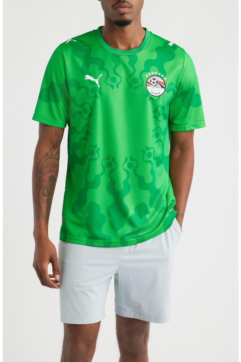 x EFA x Salehe Bembury Goalkeeper Jersey, Main, color, PUMA GREEN/ FAST GREEN