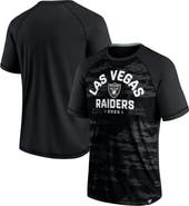 FANATICS Men's Fanatics Branded Black Las Vegas Raiders Hail Mary Raglan T-Shirt