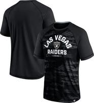 FANATICS Men's Fanatics Branded Black Las Vegas Raiders Hail Mary Raglan T-Shirt