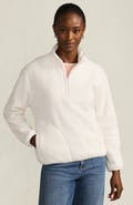 Lands' End Half Zip Cozy High Pile Fleece Pullover