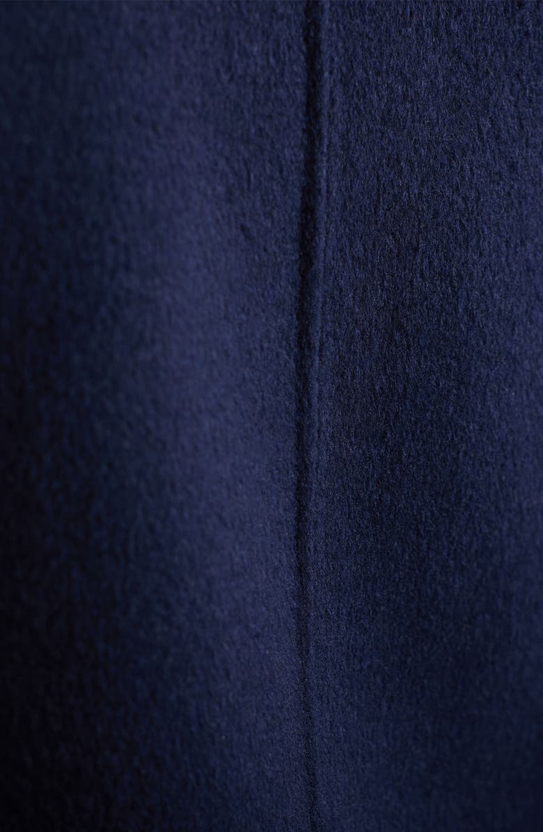 Bugatchi Brushed Wool Blend Bomber Jacket, Alternate, color, Navy