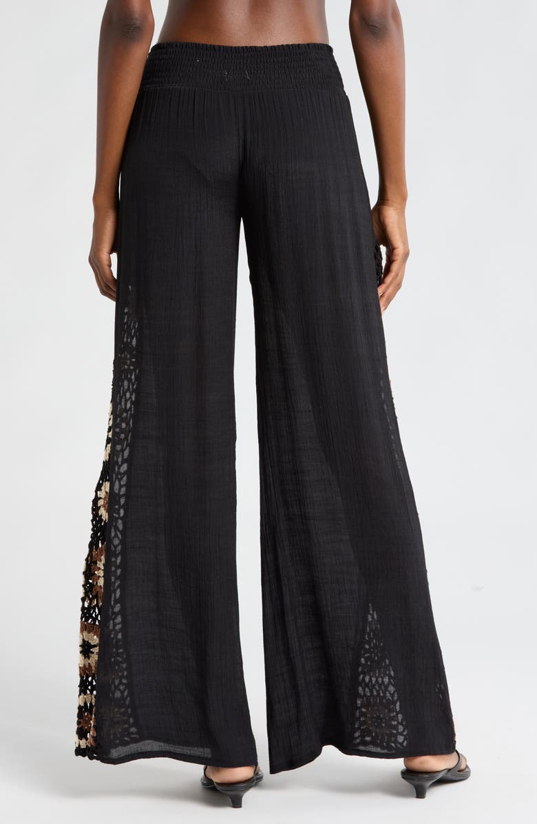 Elan Crochet Cover-Up Pnats, Alternate, color,