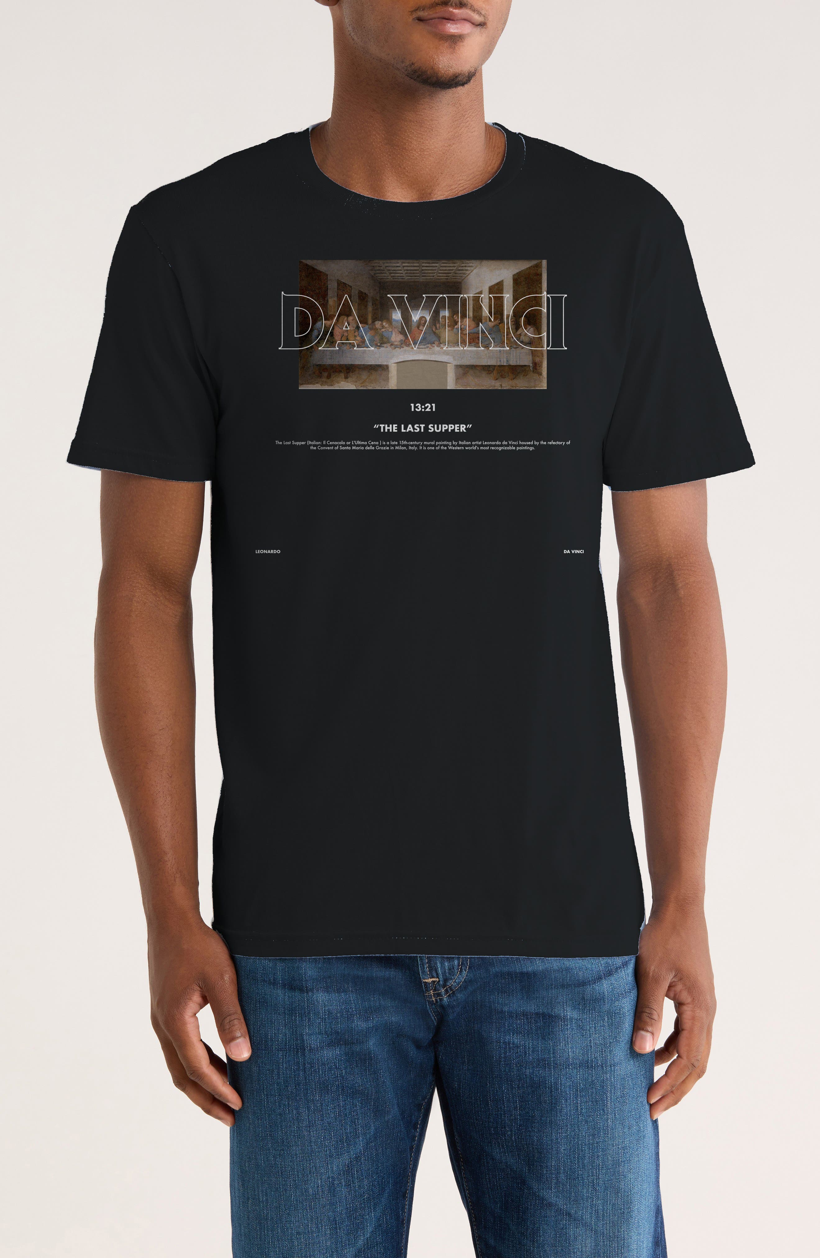 Monster Digital apoh Da Vinci Last Supper Graphic T-Shirt