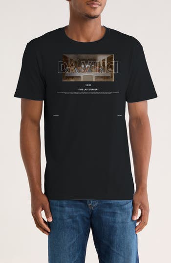 Monster Digital Apoh Da Vinci Last Supper Graphic T-shirt In Black