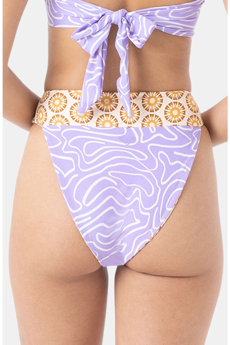 Sunshine State of Mind Cheeky Swim Bottoms, Alternate, color, PURPLE MULTI