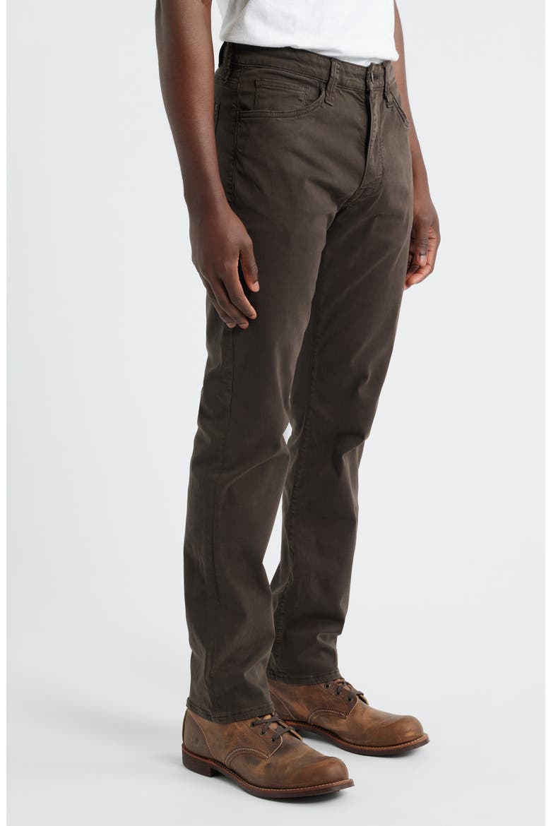 Courage Straight Leg Twill Pants, Alternate, color, BRUNETTE TWILL